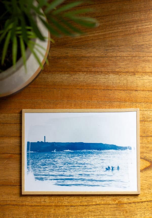 Cyanotype Sur l'eau